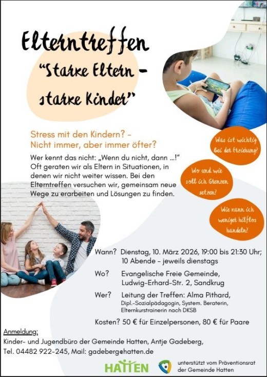 Starke Eltern Kurs Plakat