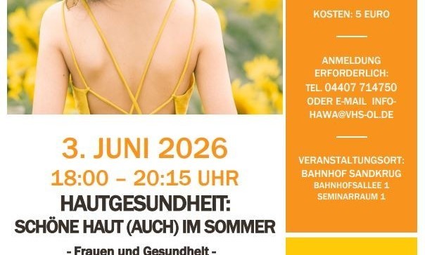 Plakat Hautgesundheit